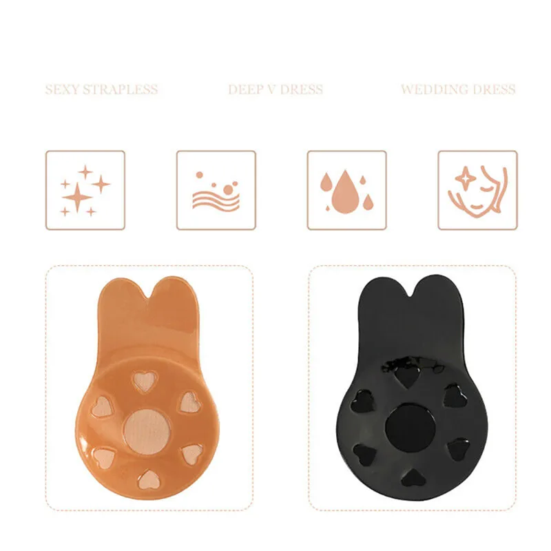 1 paire de coussinets de souti - Push Up Bra Silicone avis et prix